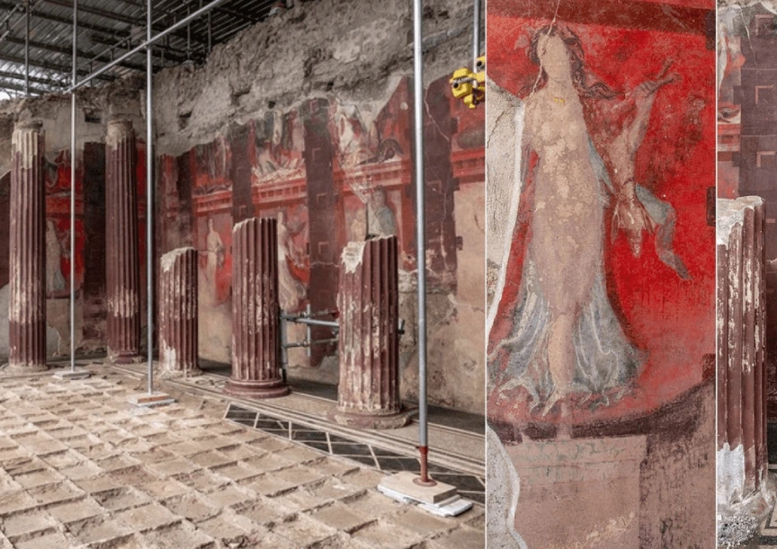 Villa dei misteri a Pompei/Author: www.statics.cedscdn.it