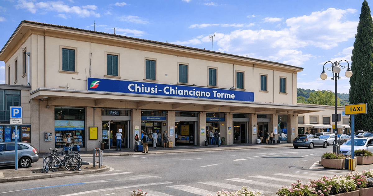 La Stazione di Chiusi scalo